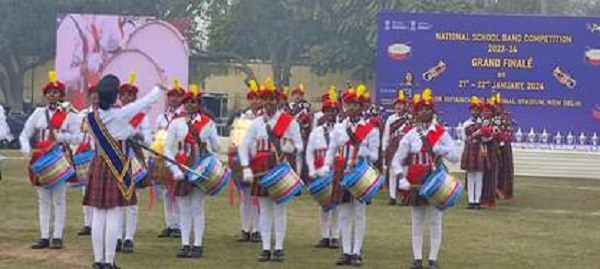 स्कूली शिक्षा और साक्षारता विभाग के सचिव संजय कुमार ने राष्ट्रीय स्कूल बैंड प्रतियोगिता 2023-24 के ग्रैंड फिनाले में भाग लिया