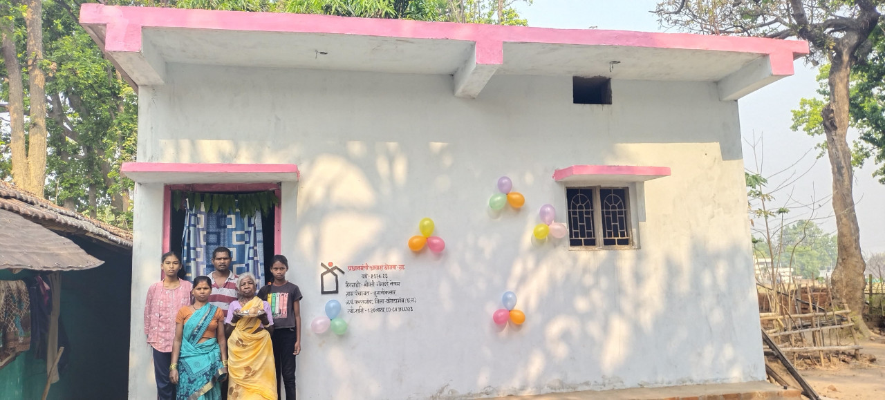 सपनों का घर: ग्रामीण भारत में सभी के लिए आवास के सपना साकार होता हुआ