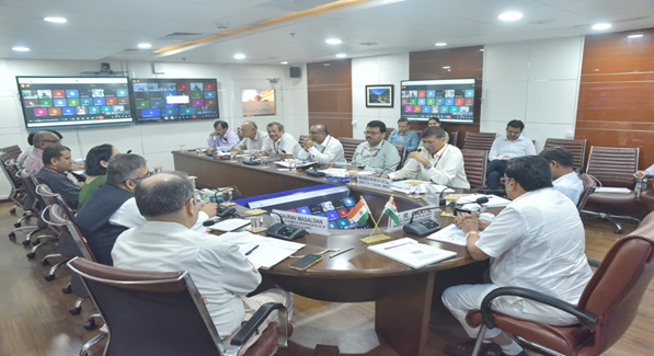 केंद्रीय जल शक्ति मंत्री सी.आर. पाटिल की अध्यक्षता में गंगा संरक्षण पर अधिकार प्राप्त कार्यबल की 16वीं बैठक आयोजित